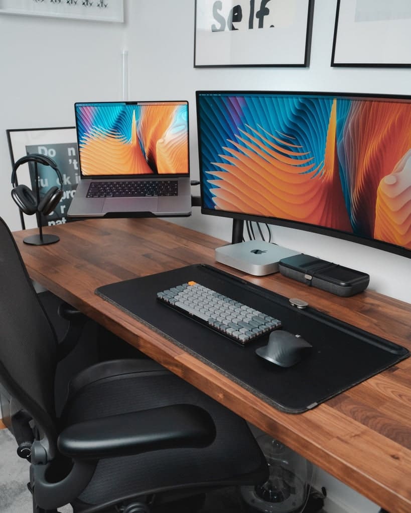 Support de moniteur et ordinateur portable OPE-1 - Opal-mobilier de bureau casablanca