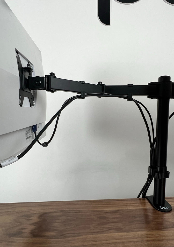 Support moniteur à bras unique OPE-3 - Opal-mobilier de bureau casablanca