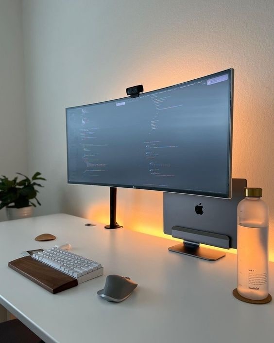 Support moniteur à bras unique OPE-3 - Opal-mobilier de bureau casablanca