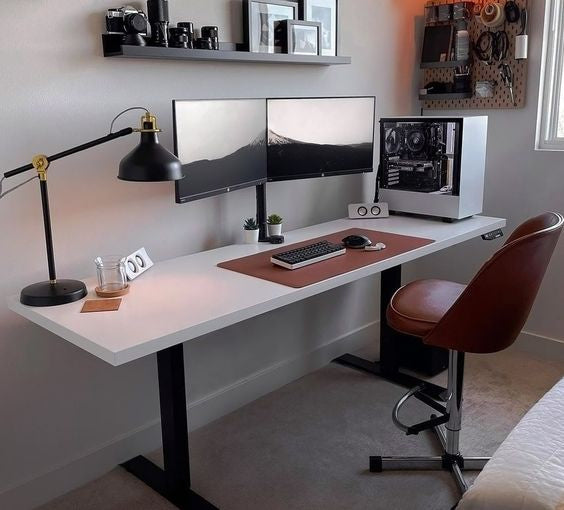 Support pour DEUX moniteurs OPE-6 - Opal-mobilier de bureau casablanca