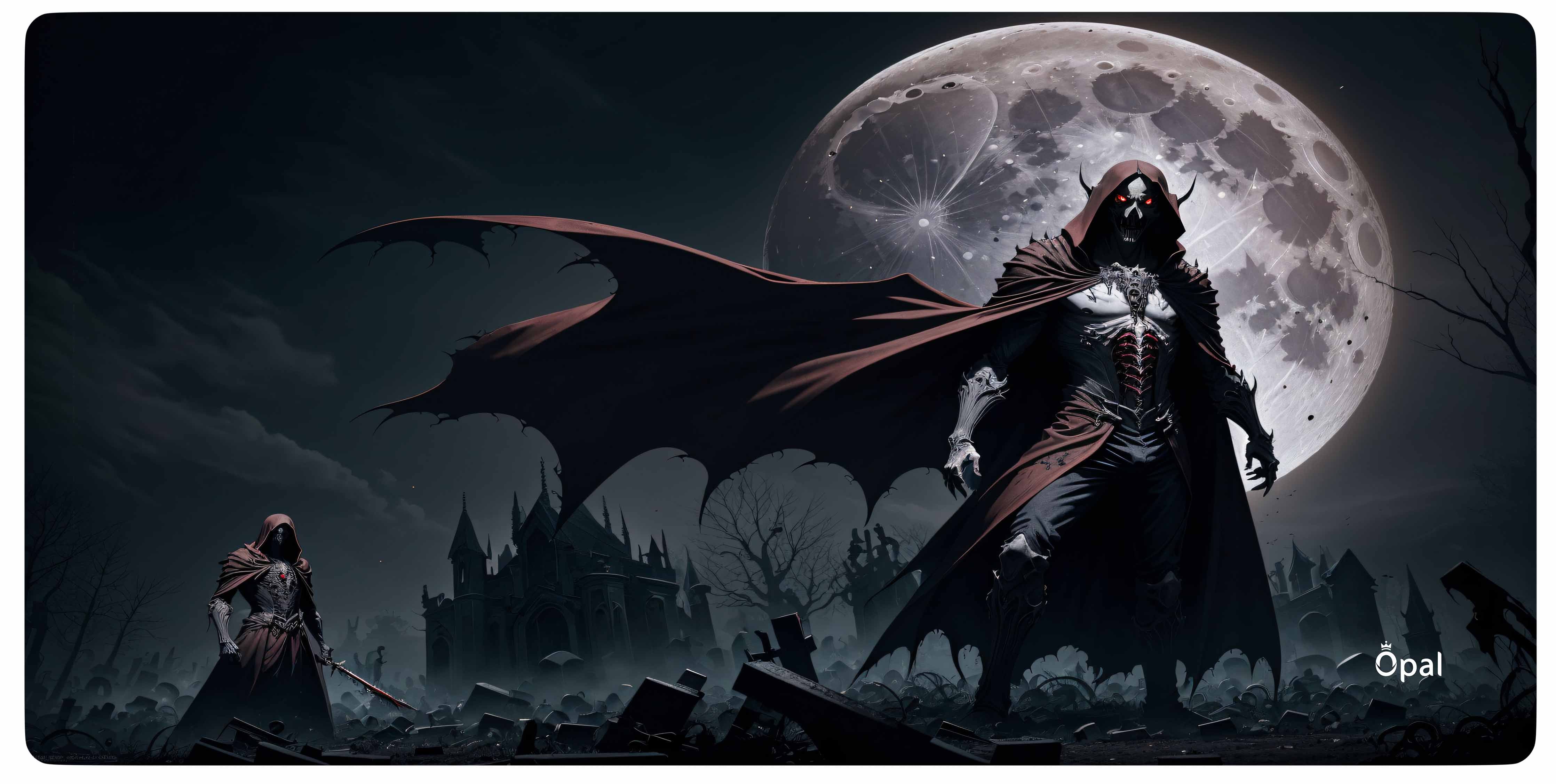 THE VAMPIRE'S CLOAK DESK PAD 90x40 cm