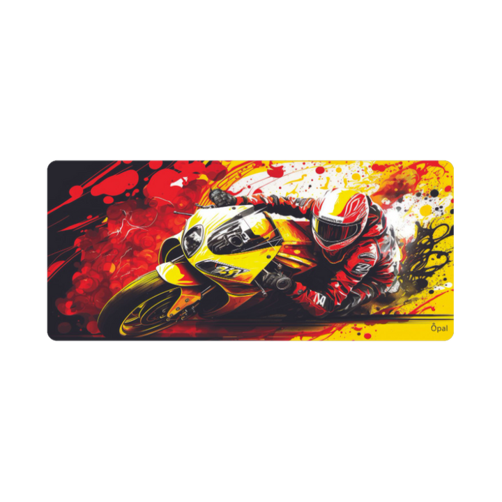 MOTORCYCLE'S RAPID ACCELERATION DESK PAD