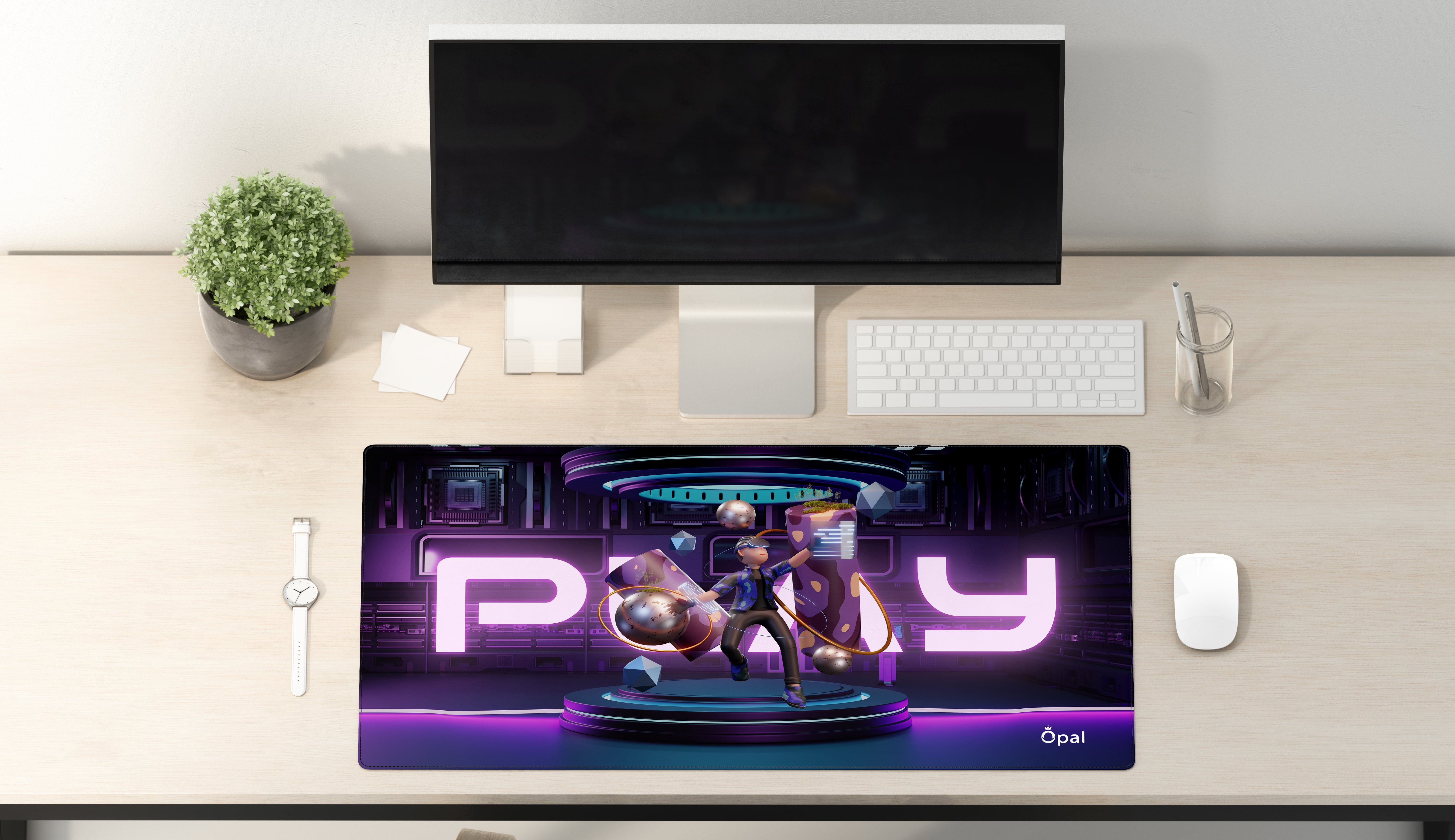 PLAY NOW ! DESK PAD