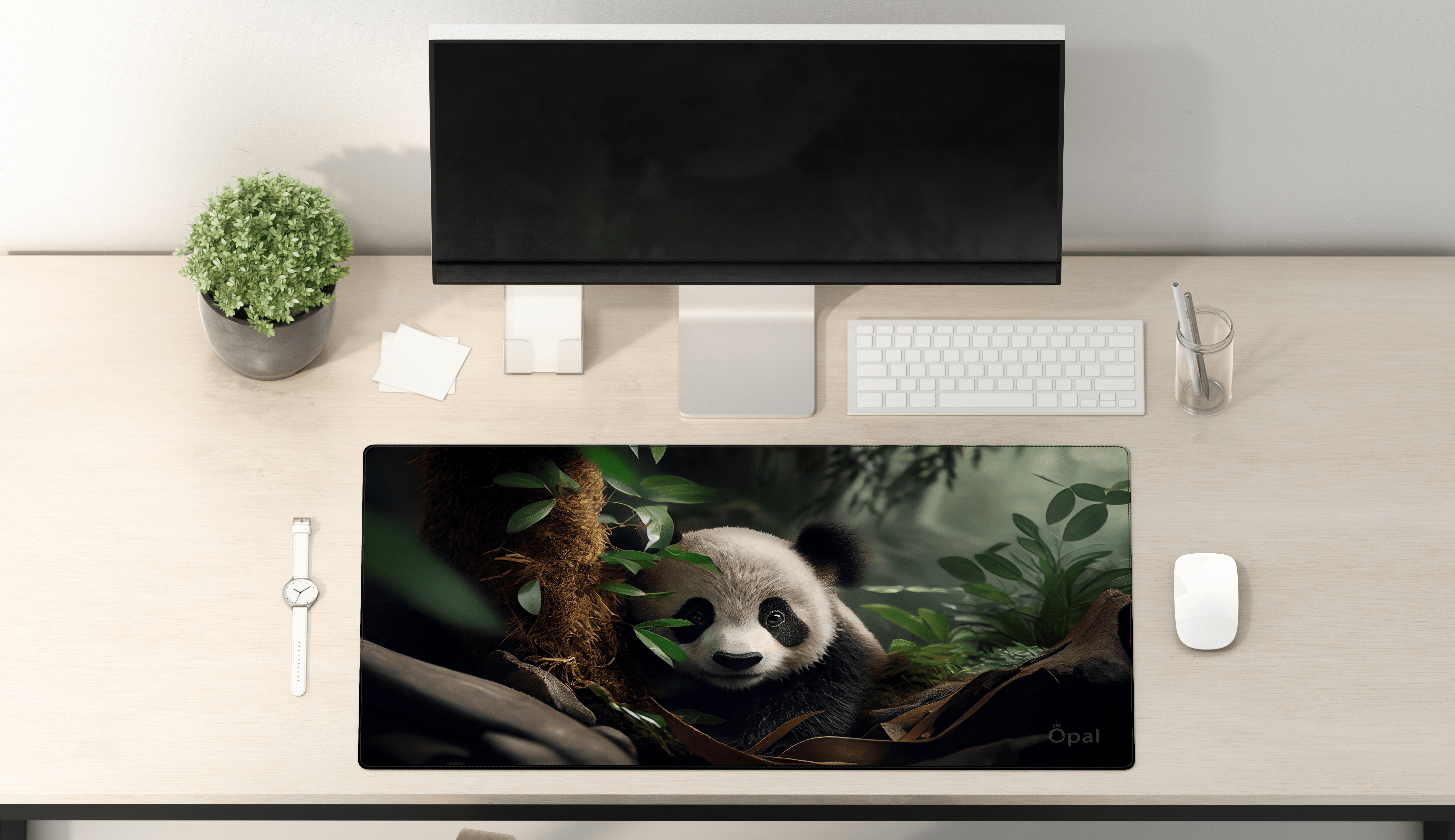 LOVELY PANDA DESK PAD