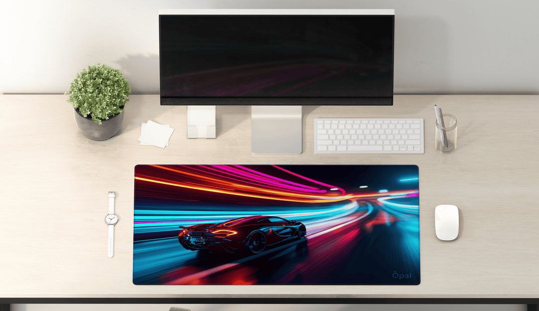 HIGH-SPEED SPORT CAR DESK PAD