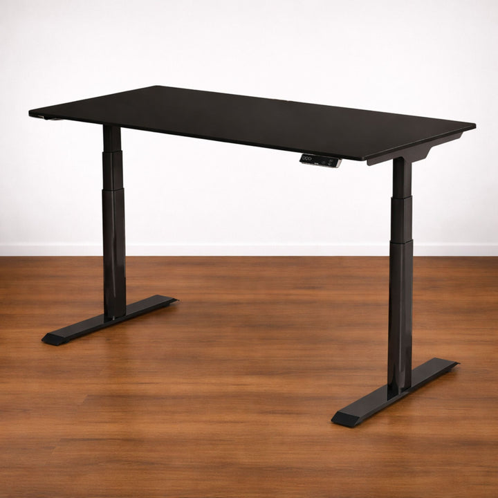 FlexiSpot E8 –Bureau assis debout électrique à pieds ovales