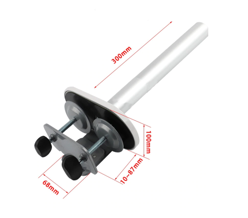 OPE-59 Aluminum Double Arm Support Pole and Bracket