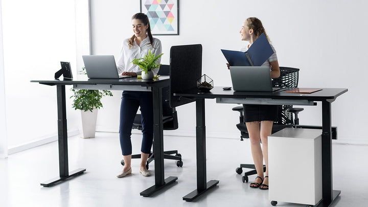 Châssis de Bureau Assis Debout OPE2M3S (2 moteurs) - Opal-mobilier de bureau casablanca
