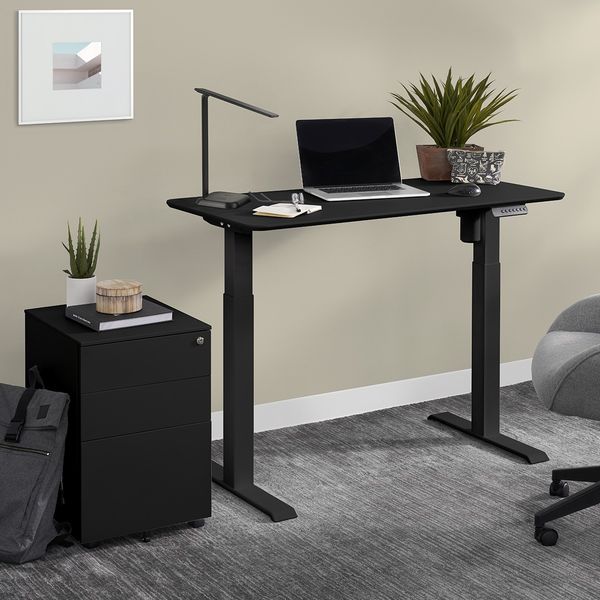 Châssis de Bureau Assis Debout (Un moteur) OPE1M2S - Opal-mobilier de bureau casablanca