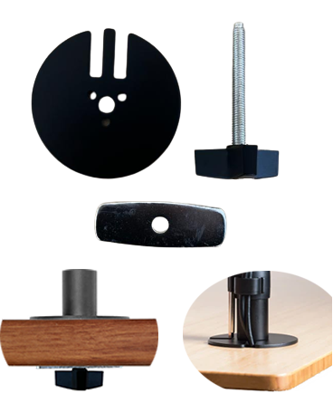 Kit Grommet pour support de moniteur - Opal-mobilier de bureau casablanca