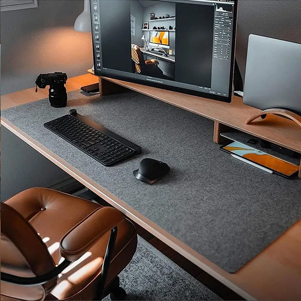 Tapis de bureau en feutre OPE-174