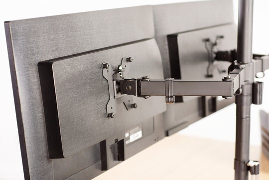 Support de bureau extra-haut pour deux moniteurs OPE-66 - Opal-mobilier de bureau casablanca