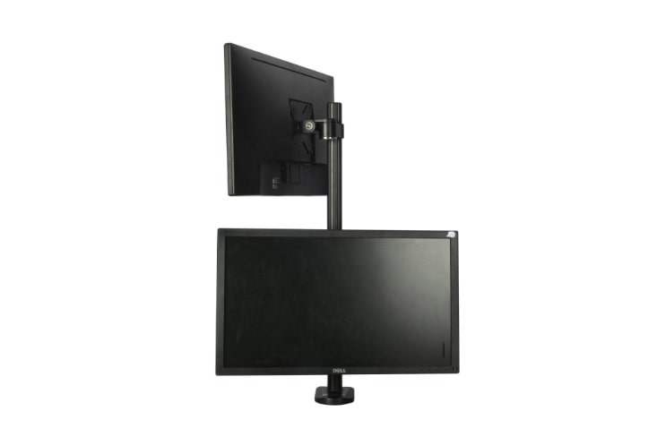 Support  de moniteur double vertical OPE-8 - Opal-mobilier de bureau casablanca